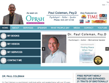 Tablet Screenshot of paul-coleman.com